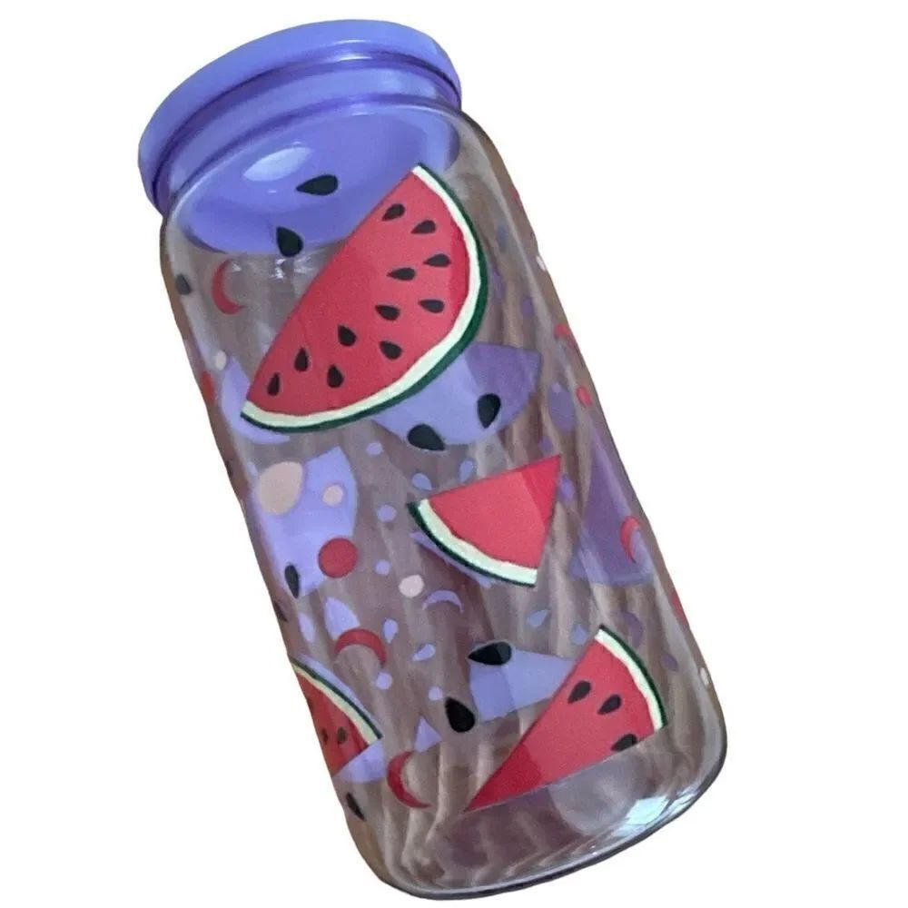 Watermelon Cup
16oz plastic soda can
UV-DTF wrap Decal